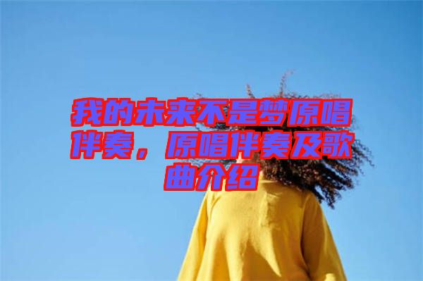 我的未來不是夢原唱伴奏，原唱伴奏及歌曲介紹