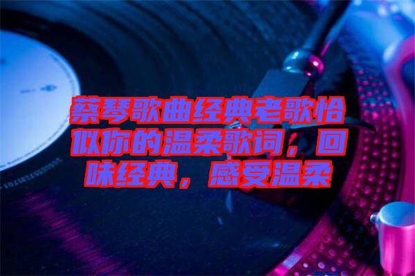 蔡琴歌曲經(jīng)典老歌恰似你的溫柔歌詞，回味經(jīng)典，感受溫柔