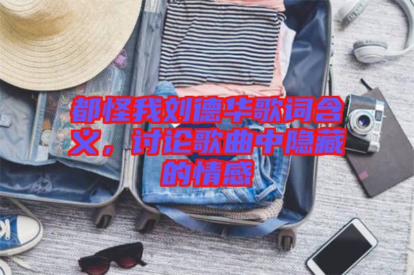 都怪我劉德華歌詞含義，討論歌曲中隱藏的情感