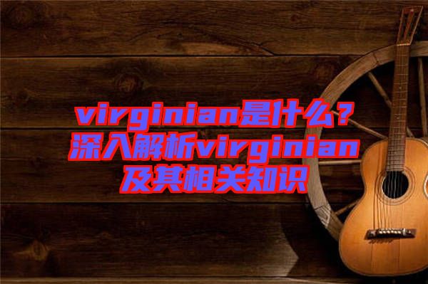 virginian是什么？深入解析virginian及其相關(guān)知識