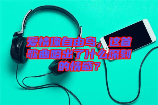 愛情像自由鳥，這首歌曲唱出了什么深刻的情感？