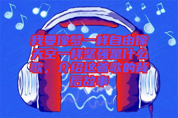 我要像夢一樣自由像天空一樣堅強是什么歌，介紹這首歌的背后故事