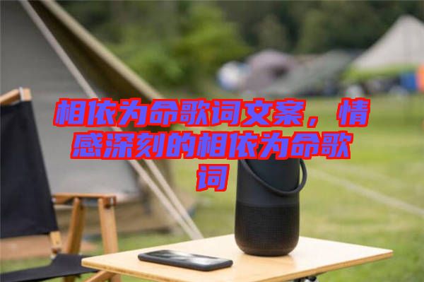 相依為命歌詞文案，情感深刻的相依為命歌詞