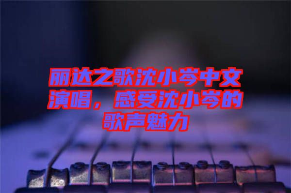 麗達(dá)之歌沈小岑中文演唱，感受沈小岑的歌聲魅力