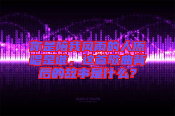 你是陪我風雨的人原唱是誰，這首歌曲背后的故事是什么？