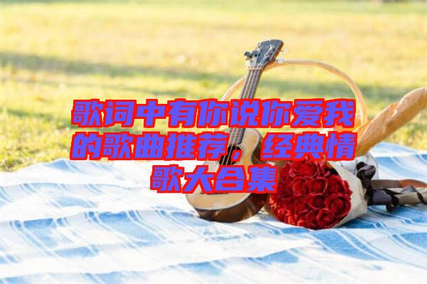 歌詞中有你說你愛我的歌曲推薦，經(jīng)典情歌大合集